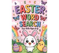 Easter Word Search Puzzle Book for Kids Ages 4-8: Fun Spring Word Puzzles with Bunnies, Eggs and Easy Large Print
