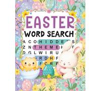 Easter Word Search Puzzle Book: Large Print Word Find Games for Relaxation and Fun