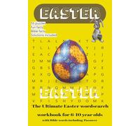 Easter word search puzzle book: Ultimate word searches for kids, suitable ages 6 to 10, Easter theme including words from Bible…. 6x9 ins, 55 puzzles, ... and adults by Minervsa Steele Publishing)