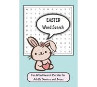 Easter Word Search Puzzle Book: Word Search Puzzle Book With Easy To Read Print about Easter, Spring, Flowers and More 6x9 inches 50+ Puzzles Book for Adults, Teens, And Seniors For Fun And Anxiety Relief