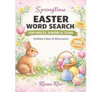 Easter Word Search Puzzle Book: Word Searches with Easy to Read Print about Easter, Bunnies, Eggs, Spring, Chocolate Treats, Traditions and More | 8.5 ... | Gift for Vacations, Holidays and Free Time