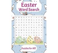 Easter Word Search Puzzle Book: Word Searches with Easy to Read Print about Easter, Chocolate, Basket Stuffers and more / 6x9 inches, 110 pages / 50+ ... Great for Vacations, Holidays, or Free Time.