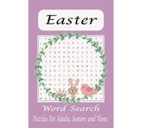 Easter Word Search Puzzle Book: Word Searches with Easy to Read Print about Easter, Chocolate, Bunnies, Faith| 6x9 inches, 110 pages| 50+ puzzles...Gift for Relaxation, Holiday and Enjoyment