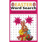 Easter Word Search Puzzle Book: Word searches with easy to read print about Easter, easter bunny, easter hunt and more | 6x9 inches 110 pages | 50+ ... gift for vacations, holidays, and free times