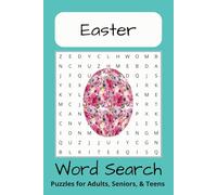 Easter Word Search Puzzle Book: Word Searches with Easy to Read Print about Easter, Easter Eggs, Easter Bunny and More | 6x9 inches, 110 pages | 50+ Puzzles…Gift for Vacations, Holidays and Free Times