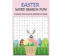 Easter Word Search Puzzle Book: Word Searches With Easy to Read Print about " Easter, Easter Holiday, Easter Bunny and More / 6x9 inches, 110 pages / ... Gifts for vacation, Holidays & Free Times