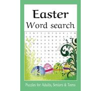Easter Word Search Puzzle Book: Word Searches with easy-to-read print about Easter, egg hunt, Spring, bunny, eggs, and festive[ 6x9, 110 pages] 50 + ... for Vacations, Holidays and Free times