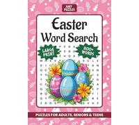 Easter Word Search Puzzle Book: Word Searches with Easy to Read Print about Easter, Ester Holidays, Easter Hunt and More | 6x9 inches, 111 pages | 50+ ... Gift for Vacation, Holidays and Free Times