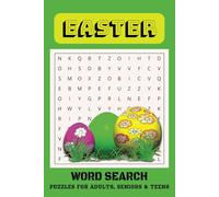 Easter Word Search Puzzle Book: Word Searches with Easy to Read Print about Easter, Happy Easter, Spring and More | 6x9 inches, 110 pages | +50 Puzzles...Gift for Vacation, Holidays and Free Time