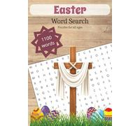 Easter Word Search Puzzle Book: Word Searches with Easy to Read Print about Easter, Jesus, Spring, and More | 6x9 Inches, 110 pages | 50+ Puzzles ... Gift for Vacations, Parties and Holidays