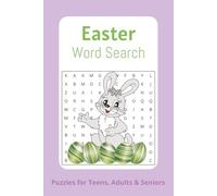 Easter Word Search Puzzle Book: Word Searches with Easy to Read Print about Easter, Spring, Bunnies and More | 6x9 Inches, 110 pages | 50+ Puzzle ... Gift for Vacations, Holidays and Free Times
