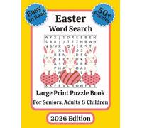 Easter Word Search Puzzle Book: Word Searches with Large Easy to Read Print about Easter, Spring, Church and More | 8.5x11 inches, 110 pages | 50+ ... Vacations, and Free Time | 2026 Edition