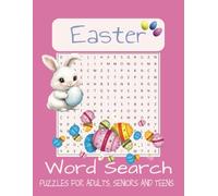 Easter Word Search Puzzle: Word Searches with Easy to Read Print about Easter, Easter Holiday, Easter Bunny and More | 8.5x11 inches, 110 pages | ... Gifts for Vacation, Holidays and Free Times