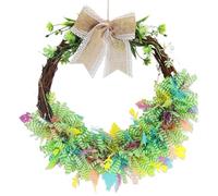 Easter Wreath for Front Door, Artificial Easter Welcome Wreath, Colorful Easter Wreath, Easter Spring Decor, Easter Door Decoration, Spring Wreath for Door, Easter Decor for Front Door,
