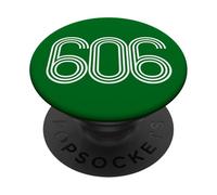 Eastern Kentucky 606 Appalachian American Código de Área Gráfico PopSockets PopGrip Adhesivo