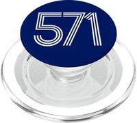 Eastern Kentucky 606 Appalachian Código de área American Graphic PopSockets PopGrip para MagSafe