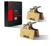 Eastern Power 2 pares Pastillas freno MTB para Shimano deore XTR/XT/SLX Pastillas de freno de Disco, Resina/metálicas/semi-metalliche, Unisex adulto, Arancione Pastiglie Freni Semi-metalliche