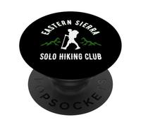 Eastern Sierra Club de Senderismo en Solitario California JMT PCT Montañas PopSockets PopGrip Adhesivo