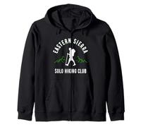 Eastern Sierra Club de Senderismo en Solitario California JMT PCT Montañas Sudadera con Capucha
