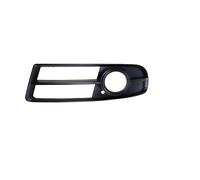 EASTERTIME Rejilla de luz antiniebla for coche, cubierta embellecedora de luz antiniebla delantera cromada for Audi A4 B7/S4 B7/A4 s-line 2005-2008 8E0807681F 8E0807682F Rejilla del parachoques delant