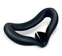 EASTIN Oculus Quest2 Accesorios Funda facial de silicona negra para Meta Quest2 Resistente al sudor A prueba de polvo Ajuste cómodo Compatible con