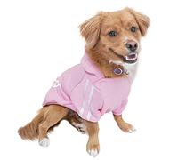 Eastlion Ropa Perro,Cálido Sudadera con Capucha para Perros Algodón Suéter Chaqueta Abrigo Costume Pullover para Mascota Pequeño Perro Gato (Rosado,2XL)
