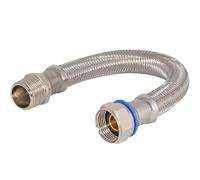 Eastman 48255 Conector flexible para calentador de agua, 3/4 pulgadas Mip X 3/4 pulgadas Fip