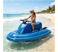 Eastnmythet Bote Hinchable Tipo Moto Acuática con Motor, Scooter eléctrico Subacuático, Potencia de 500/700 w, Velocidad de 3 a 9 km/h, Autonomía de 40 a 180 Minutos para Adultos 700W 16000mAh