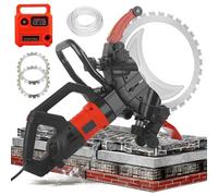 Eastnmythet Sierra de Hormigón eléctrica de 8980w/9500w, Sierra de Anillo de Alta Frecuencia, máquina Cortadora de Paredes, Profundidad de Corte de 30m, Corte Sin Polvo, para Cortar Hormigón 9500W