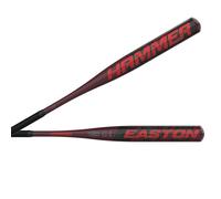 Easton Hammer Bate de sóftbol de Lanzamiento Lento, Unisex, Rojo, 34" / 28 oz
