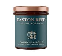 Easton Reed Barbecue Ketchup, Salsa Barbacoa Gourmet - Elaborado artesanalmente en Alemania - Ketchup ahumado con Whiskey Bourbon y Mango - 280ml - Marinada para hamburguesas y parrilla