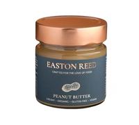 Easton Reed Mantequilla de Cacahuete Biológica Creamy 200g - Crema de Cacahuete Fluida de Cultivo Ecológico - Sin Aceite de Palma, sin Sal ni Azúcares añadidos - Topping para Bowls y Avena, Vegano
