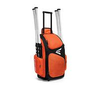 Easton Travleler Stand Up - Bolsa de béisbol con Ruedas, Color Naranja, 24.5 Pulgadas de Alto x 18 Pulgadas de Ancho x 11 Pulgadas de Profundidad