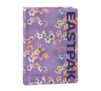 EASTPAK Agenda escolar 2025-2026, agenda mediana diaria de 13 meses, ideal para escuela secundaria y superior, con cubierta acolchada y 352 páginas de colores, 12 x 16,5 cm
