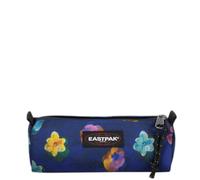 Eastpak Benchmark - Estuche para lápices, tamaño pequeño, color azul marino, Flor Blur Azul Marino, CH, Clásico