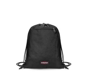 Eastpak Bolsa de Gimnasio JYMLER con cordón, Saco Deportivo Ligero con Bolsillo Frontal con Cremallera y Tela Repelente al Agua, 15 L, Negra