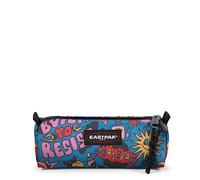 EASTPAK - Estuche Benchmark 7D7 Doodle Blue, azul, talla única