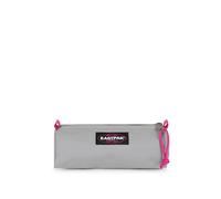 Eastpak Estuche Individual Benchmark, Bolsa compacta de papelería con Cremallera y Gran Compartimento Principal, 6 x 20.5 x 7.5 cm - Kontrast Grey Pink