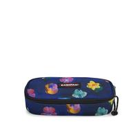EASTPAK Estuche modelo ovalado, color azul marino, Flowerblur Navy, M, Estuche escolar