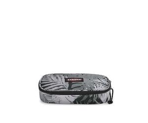 Eastpak Estuche Ovalado Individual, Bolsa de papelería organizada con Compartimentos internos y Bolsillo con Cremallera, 5 x 22 x 9 cm - Brize Retro Dark