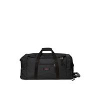Eastpak Leatherface M + Bolso de viaje con ruedas negro, polyester, 33 x 69 x 35cm
