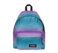 EASTPAK Mochila Padded Pak'r Iridiscente con purpurina, violeta y turquesa difuminada, 24 l, 40 x 30 x 18 cm