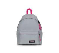 Eastpak Mochila Pak'r Acolchada : icónica Mochila de Uso Diario con Bolsillos Acolchados en la Parte Trasera y Delantera, Capacidad 24 L, 40 x 30 x 18 cm - Kontrast Grey Pink