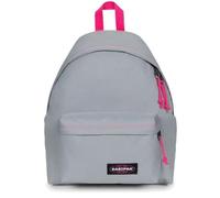 Eastpak Mochila Pak'r Acolchada : icónica Mochila de Uso Diario con Bolsillos Acolchados en la Parte Trasera y Delantera, Capacidad 24 L, 40 x 30 x 18 cm - Kontrast Grey Pink