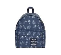 EASTPAK Mochila x Peanuts Modelo Day Pak'r Color Peanuts Navy, con cremallera adicional y porta portátil 13.3