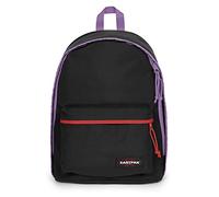 EASTPAK Out of Office Mochila, Unisex adulto, Talla única, Negro (Contraste Violet Red)