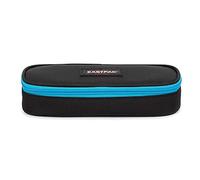 Eastpak Oval Single Estuche, 22 cm, Negro (Kontrast Grade Blue)