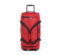 Eastpak Tarp Duffel Pack M Bolso de viaje con ruedas rojo, fibra sintética, 33 x 71 x 32cm
