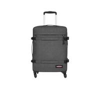 Eastpak Transit'r 4 S Maleta Negra Denim S Trolley, Black Denim, small, Carrito
