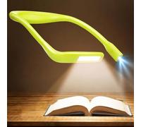 EastPin Luz Lectura Libros Cama Lampara, Lampara de Lectura Recargable | 3 Colores Protección Ocular Luz Lectura Cuello Flexibles, Lámpara para Leer, Tejer, Coser, Acampar, Regalos para Hombre Mujer